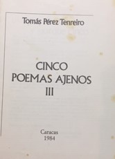 Cinco poemas ajenos